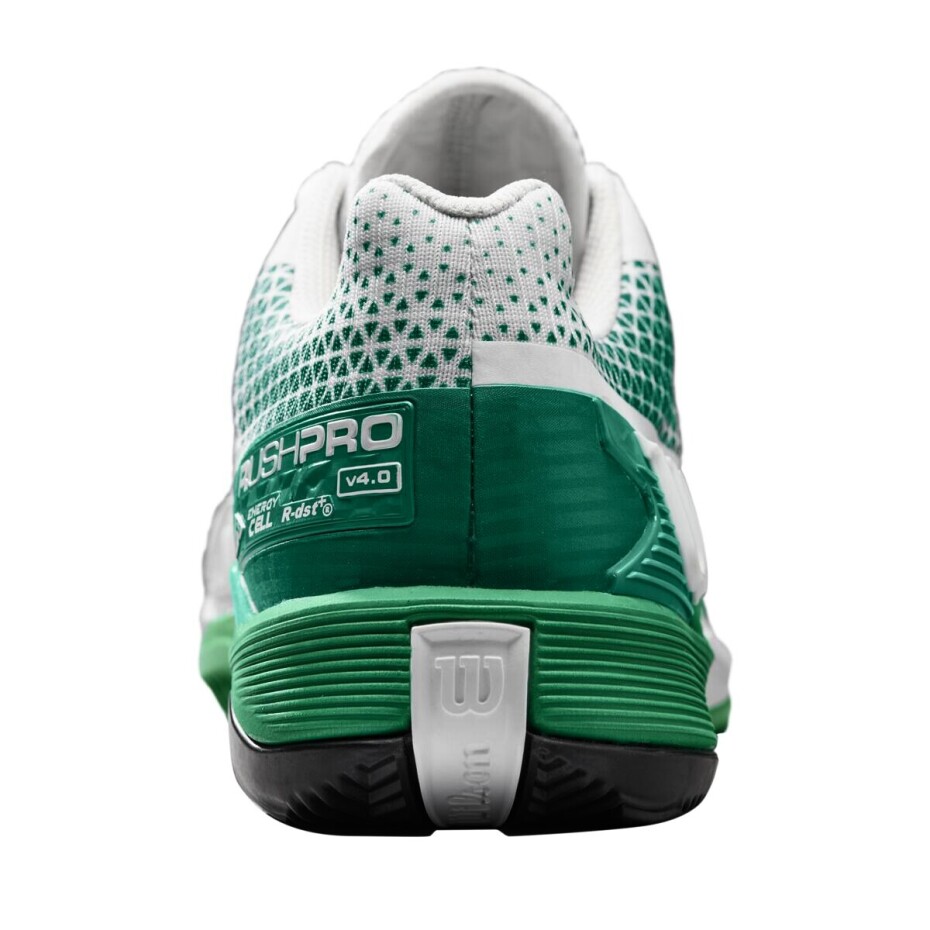 Pánská tenisová obuv Wilson Rush Pro 4.0 Clay White/Green  EUR 41 1/3 - main (1)