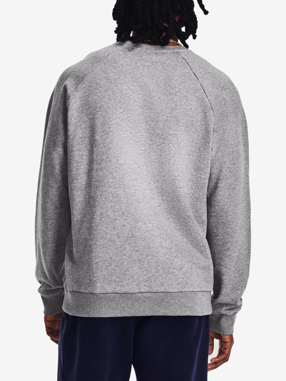Pánská mikina Under Armour  Rival Fleece Crew-GRY XXL - main (5)
