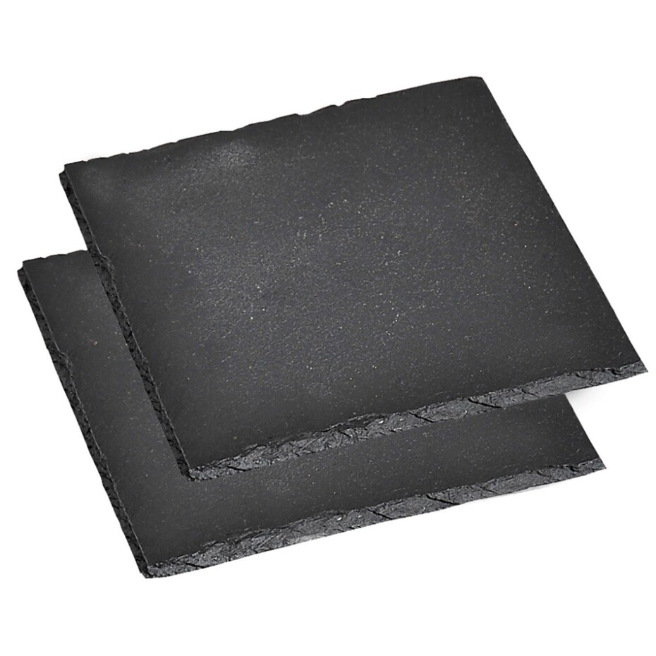 Kesper 38110 Sada břidlicových podtácků 2 ks, 13 x 13 cm - main (0)
