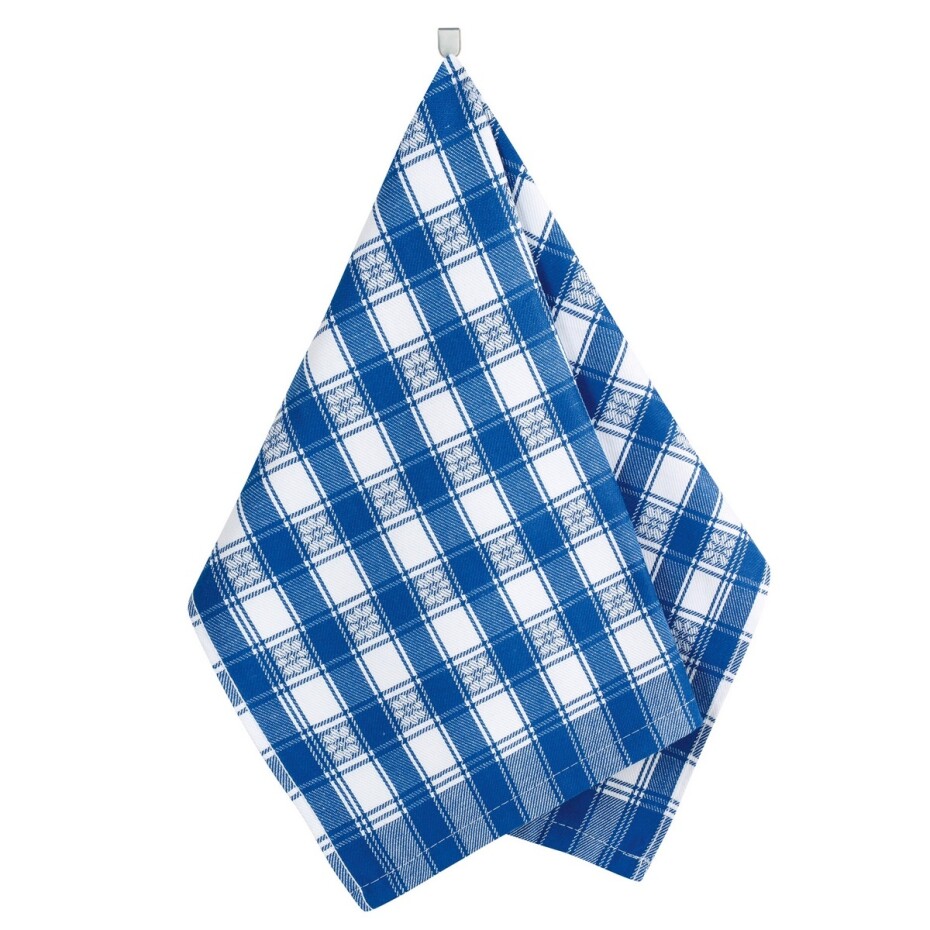 Bellatex Kuchyňská utěrka Kytička modrá, 50 x 70 cm - main (0)