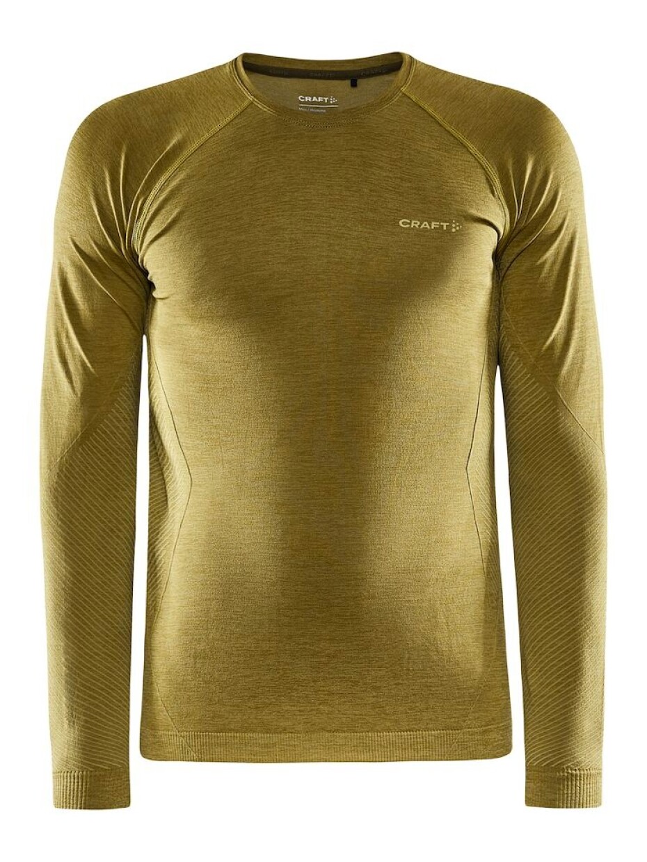 Pánské tričko Craft  CORE Dry Active Comfort LS Brown S - main (0)