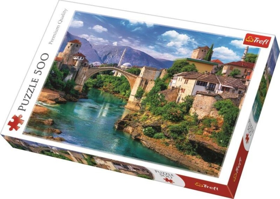 Trefl Puzzle Starý most v Mostaru / 500 dílků - main (0)