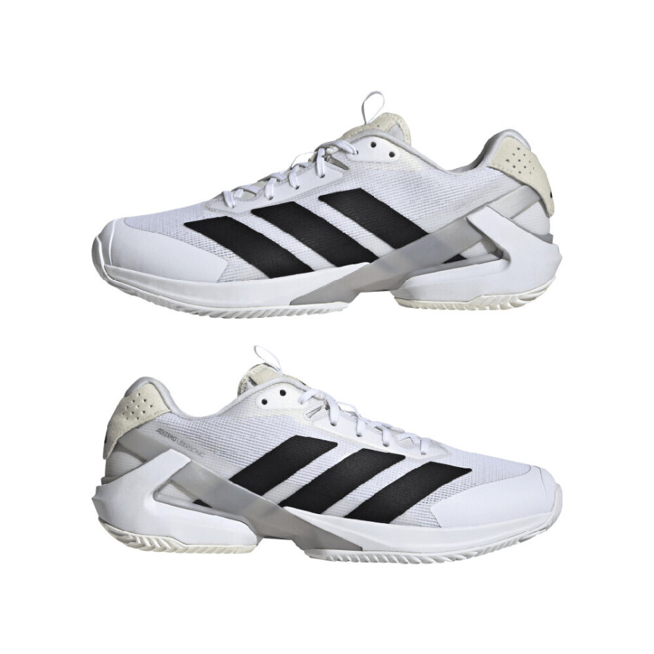 Pánská tenisová obuv adidas Adizero Ubersonic 5 White/Core Black  EUR 45 1/3 - main (6)