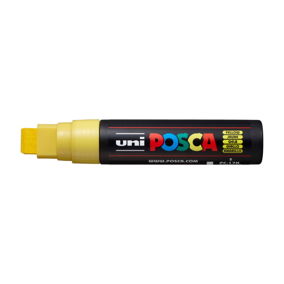 Posca popisovač PC-17K, 15 mm, žlutá (2) - main (0)