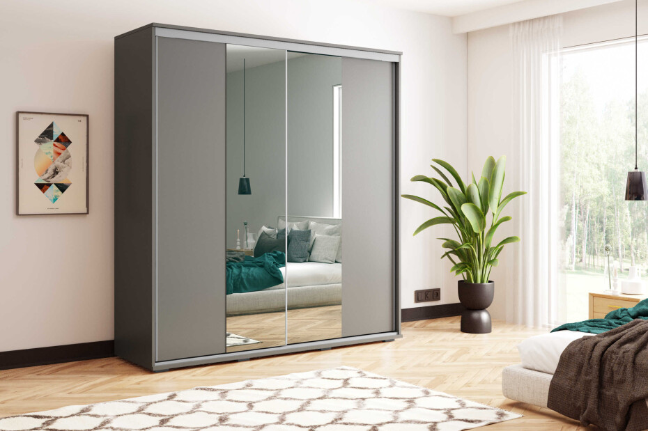ArtSka Šatní skříň ANZIO A3 | 150 cm Barva: dub sonoma - main (4)