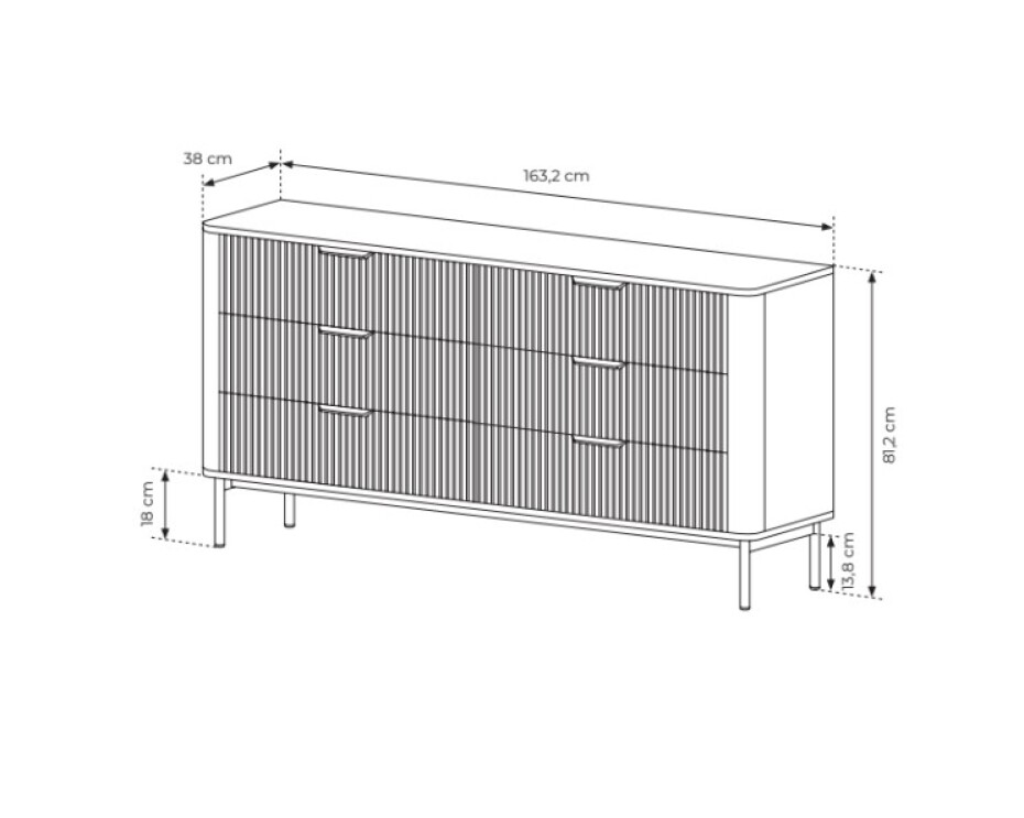 ArtLas Komoda WILLS 163 6S - main (5)