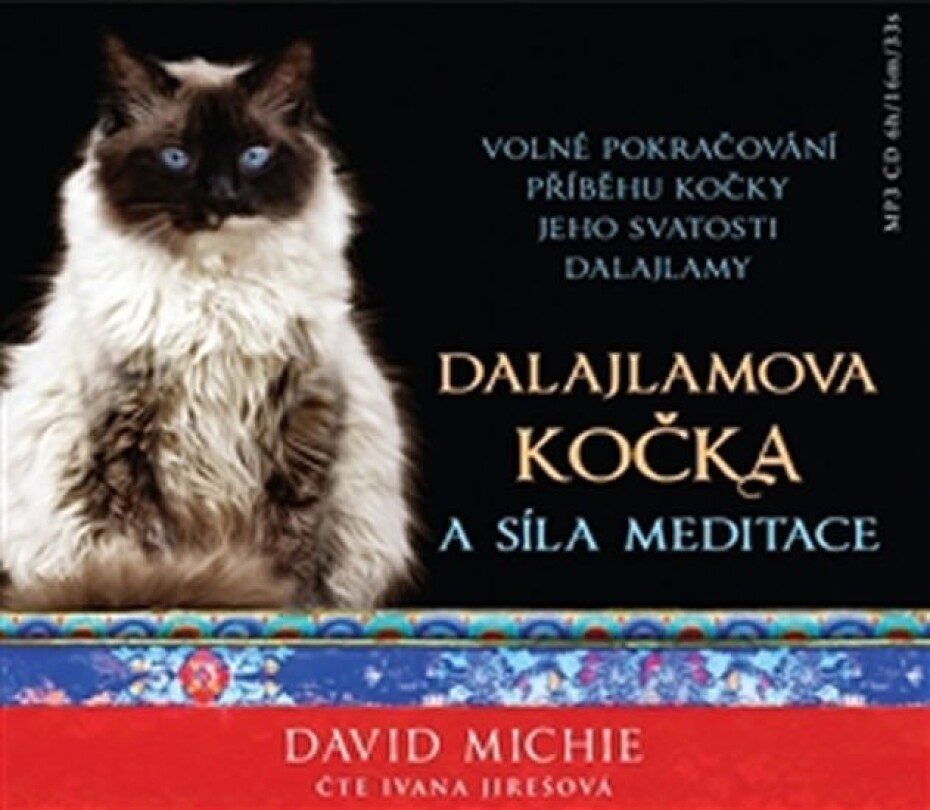 Dalajlamova kočka a síla meditace - CD, 1.  vydání - David Michie - main (0)