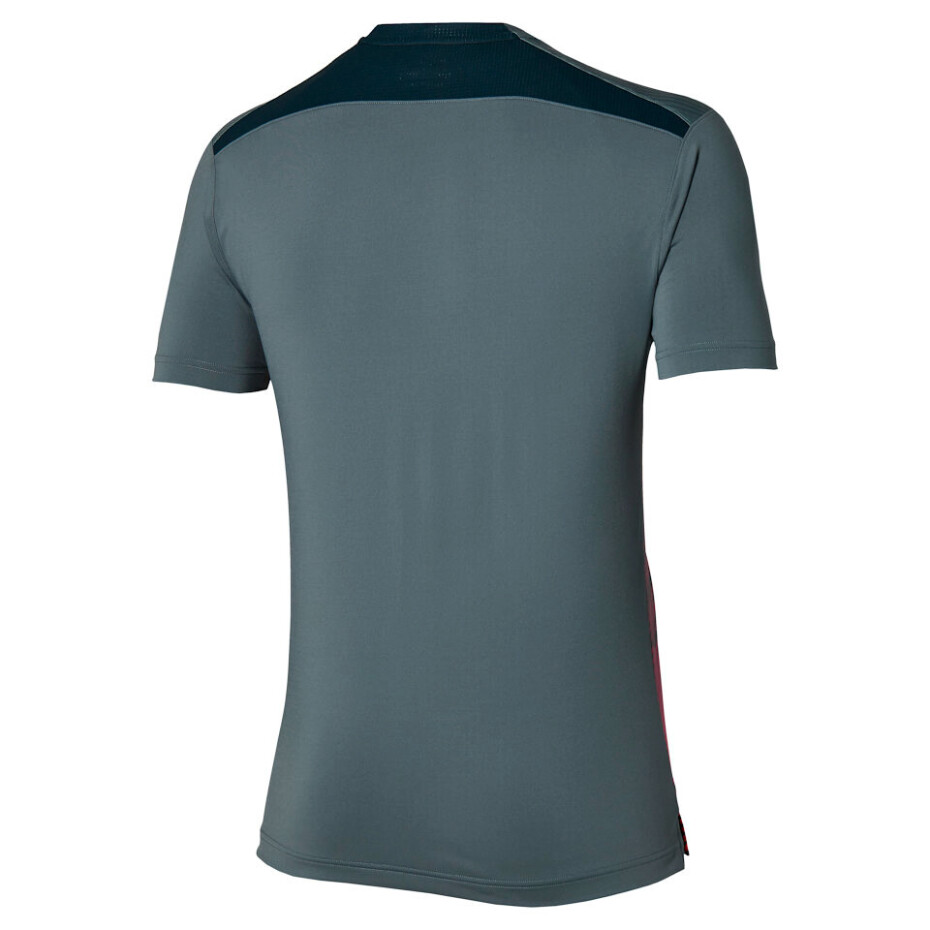 Pánské tričko Mizuno  Charge Shadow Graphic Tee Turbulence S - main (1)