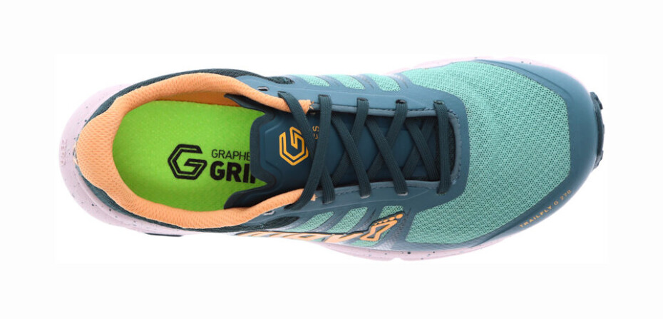 Dámská běžecká obuv Inov-8 Trailfly G 270 V2 W (S) Pine/Peach  UK 5,5 - main (3)