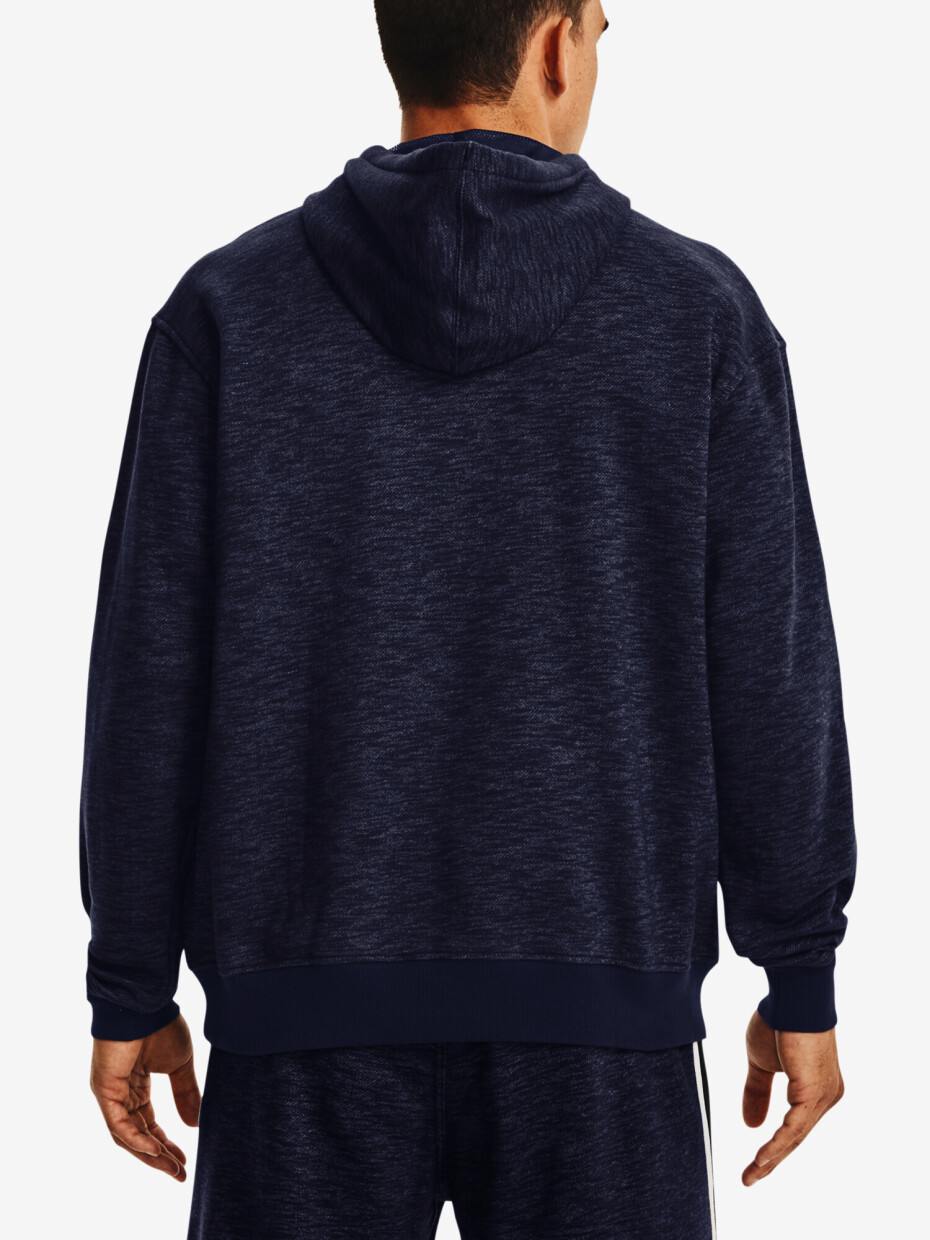 Pánská mikina Under Armour  Essential Heritage Flc HD-NVY L - main (5)