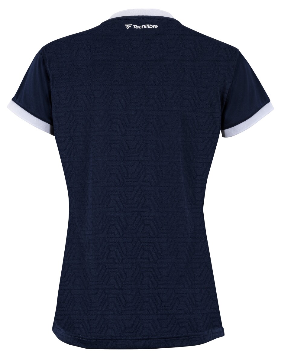 Tecnifibre Team Mesh Polo marine - main (1)