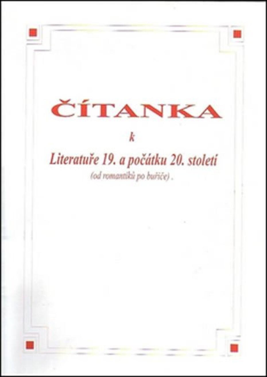 Čítanka k literatuře 19. a počátku 20. století - Vladimír Prokop - main (0)