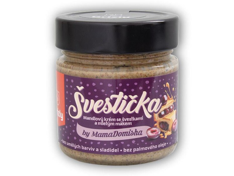 Grizly by @mamadomisha Švestička by @mamadomisha 250g - main (0)