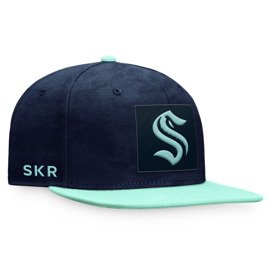 Pánská kšiltovka Fanatics  Authentic Pro Game & Train Snapback Seattle Kraken - main (2)
