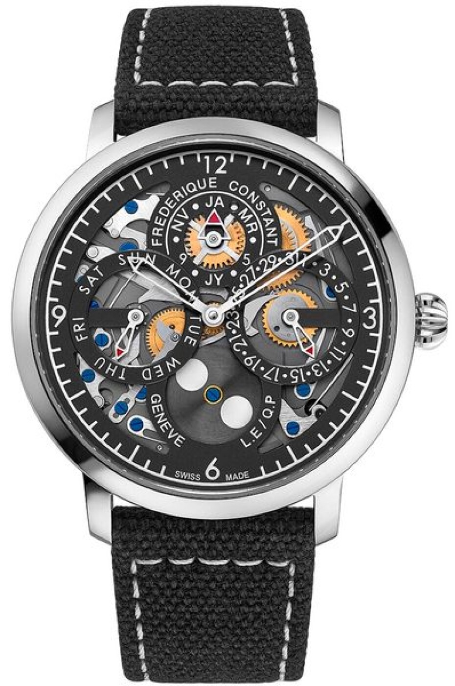 Frederique Constant Manufacture Slimline Perpetual Calendar Automatic Designed By Peter Speake Limited Edition FC-775PS4S6 - main (0)