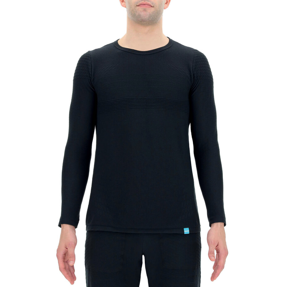 Pánské tričko UYN  Natural Training OW Shirt LS Blackboard  L - main (5)