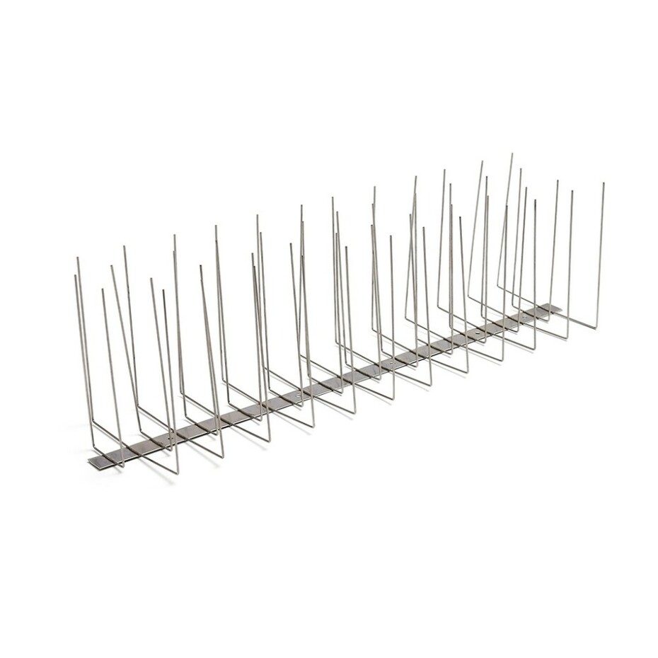 Nerezové ochranné hroty proti ptákům, 50 x 11 cm - main (0)