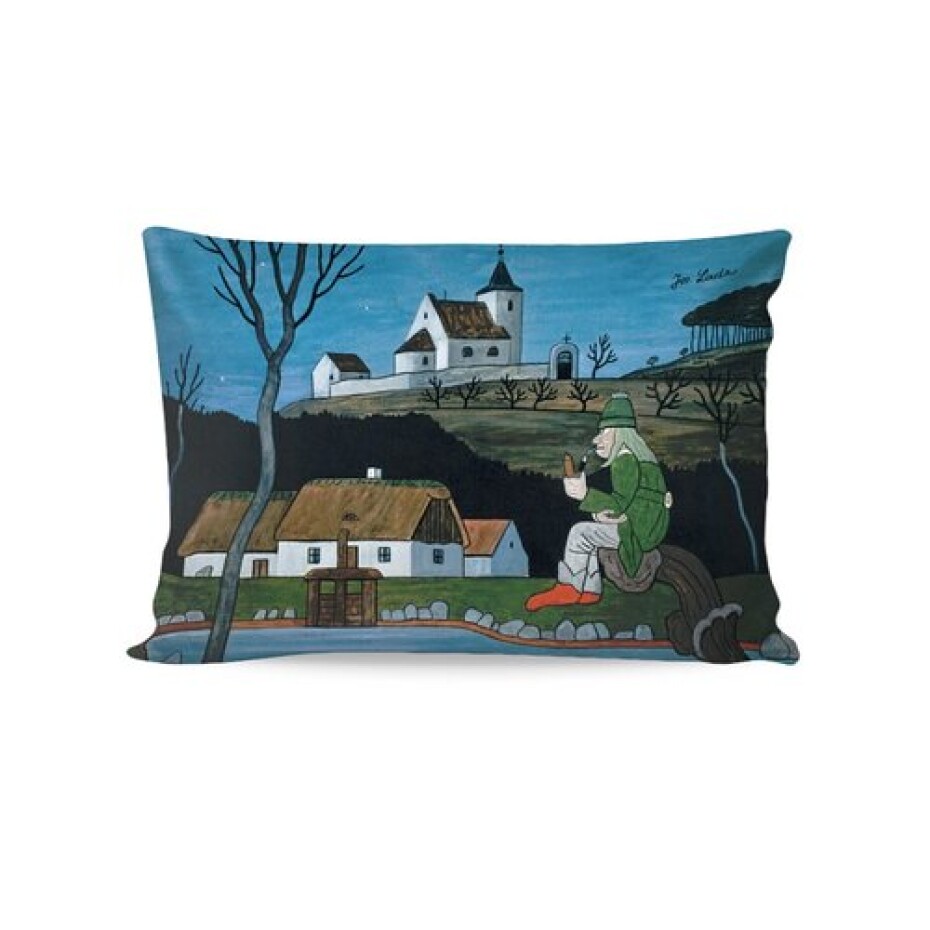 Matějovský Povlak na polštářek Deluxe Josef Lada Hastrman a hvězdy, 33 x 50 cm - main (0)
