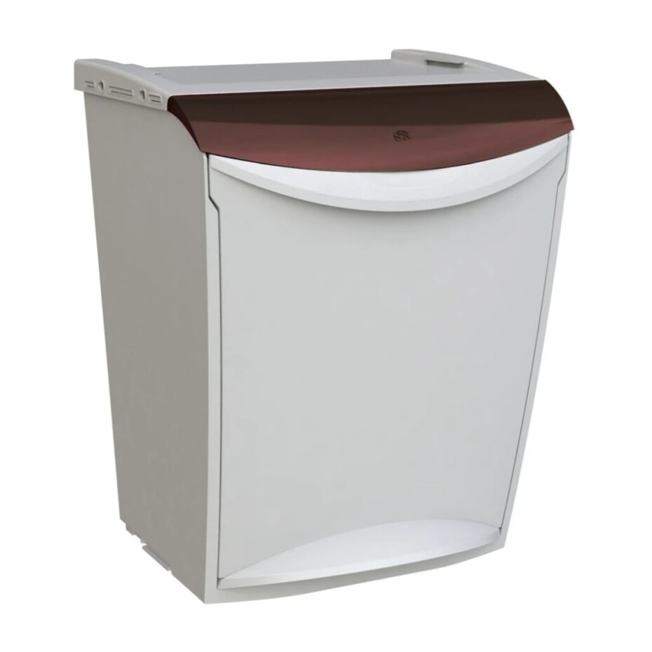 Denox Ekosystem odpadkový koš na tříděný odpad 25 l, hnědý - bioodpad - main (0)