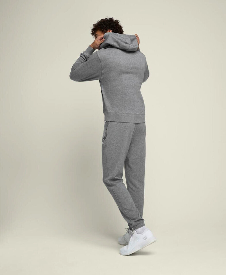 Pánská mikina Wilson  M  Team Zip Hoodie Medium Gray Heather XXL - main (4)