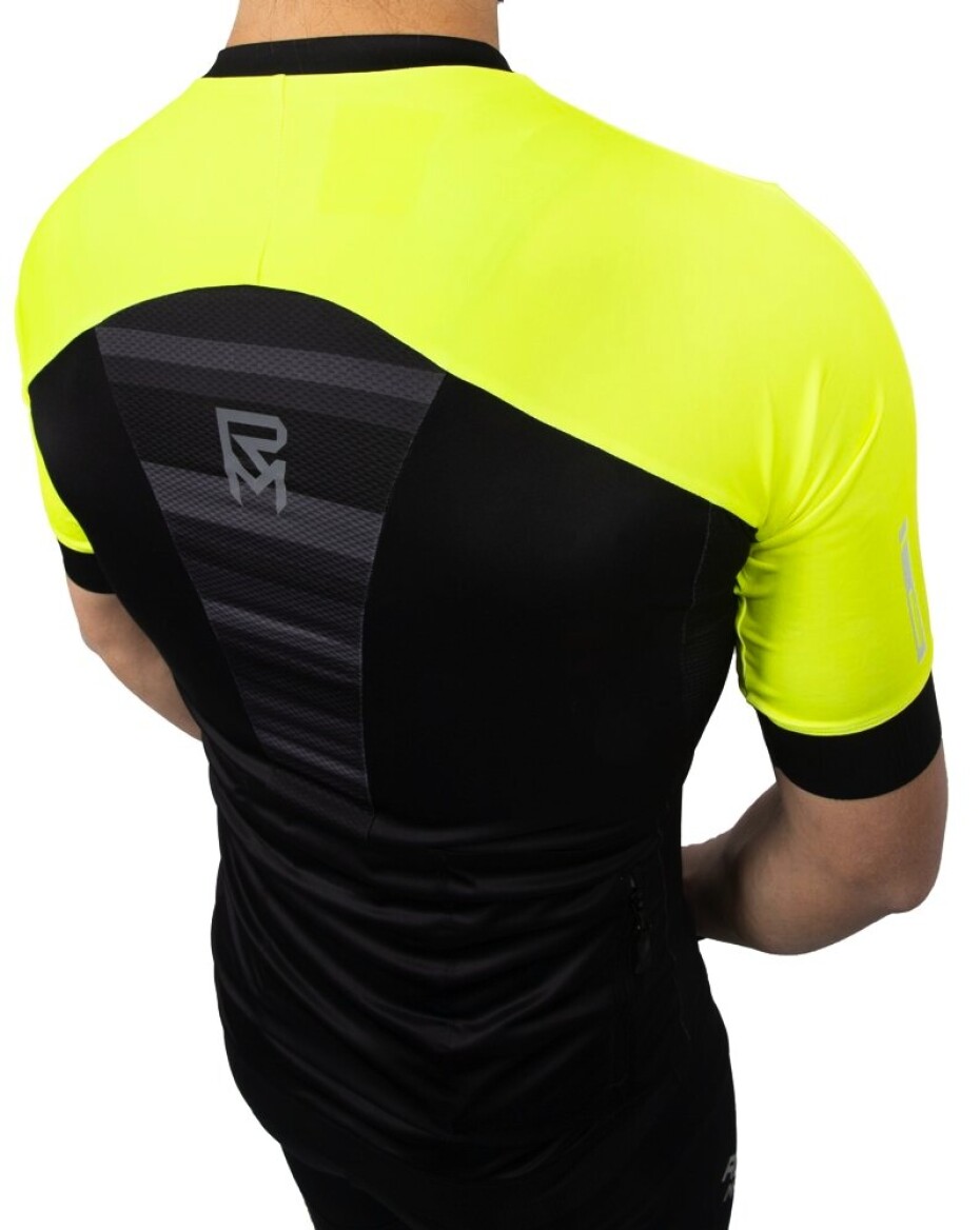 Pánský cyklistický dres Rock Machine  MTB/XC black/green M - main (2)