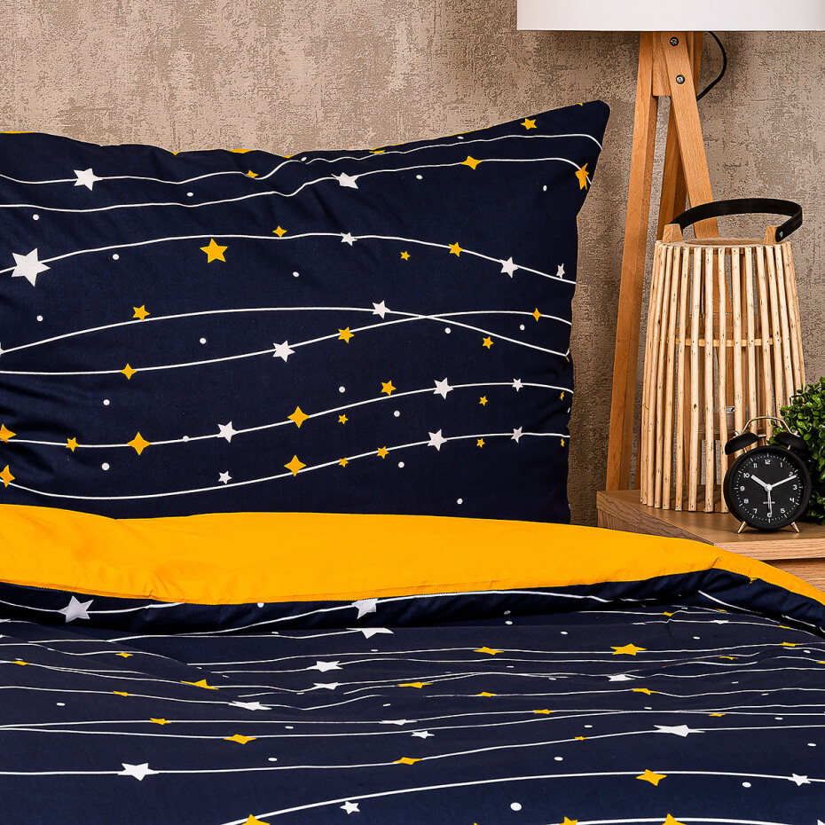 4Home Bavlněné povlečení Night sky, 140 x 220 cm, 70 x 90 cm - main (2)
