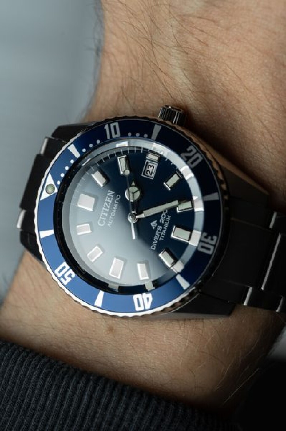 Citizen Fujitsubo Promaster Marine Automatic Diver's Super Titanium NB6021-68L - main (2)