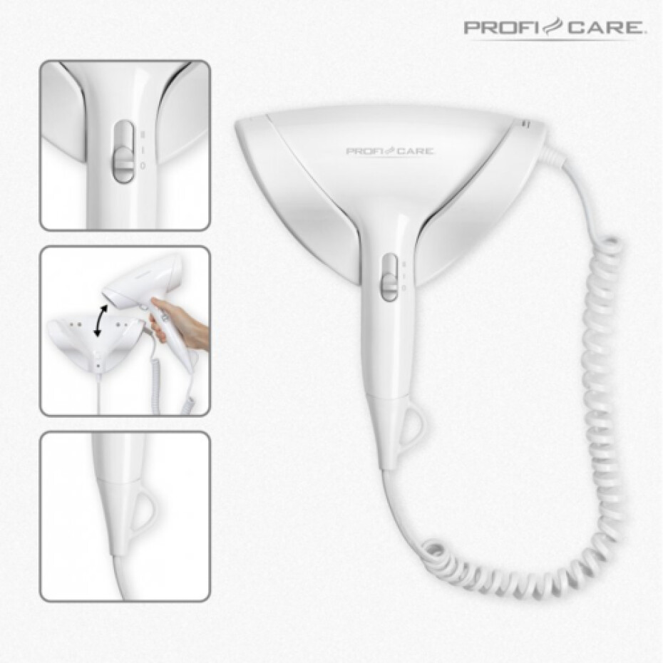 ProfiCare HT 3044 kompaktní vysoušeč vlasů - main (3)