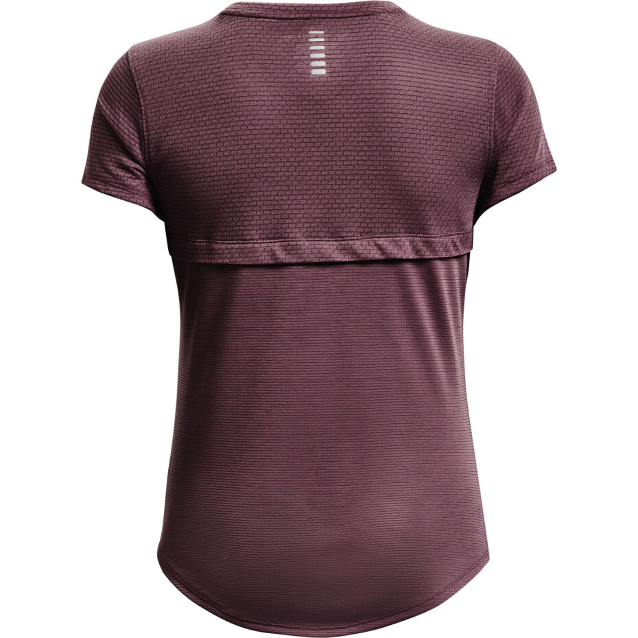 Under Armour Streaker Run Short Sleeve ash plum/reflective - main (4)