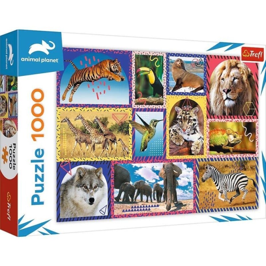 Trefl Puzzle Animal Planet: Divoká příroda/1000 dílků - main (0)
