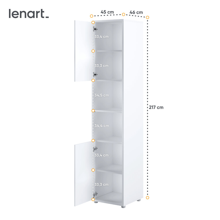 Dig-net nábytek Skříňka Lenart BED CONCEPT BC-08 Barva: Dub artisan - main (18)