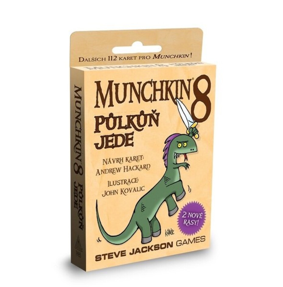 Munchkin 8/Půlkůň jede - Karetní hra - rozšíření - main (0)