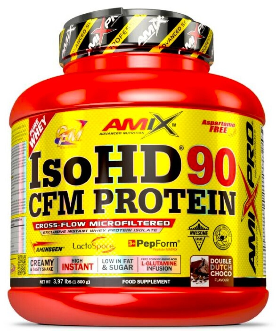 Amix Nutrition IsoHD 90 CFM Protein 1800 g vanilka - main (0)
