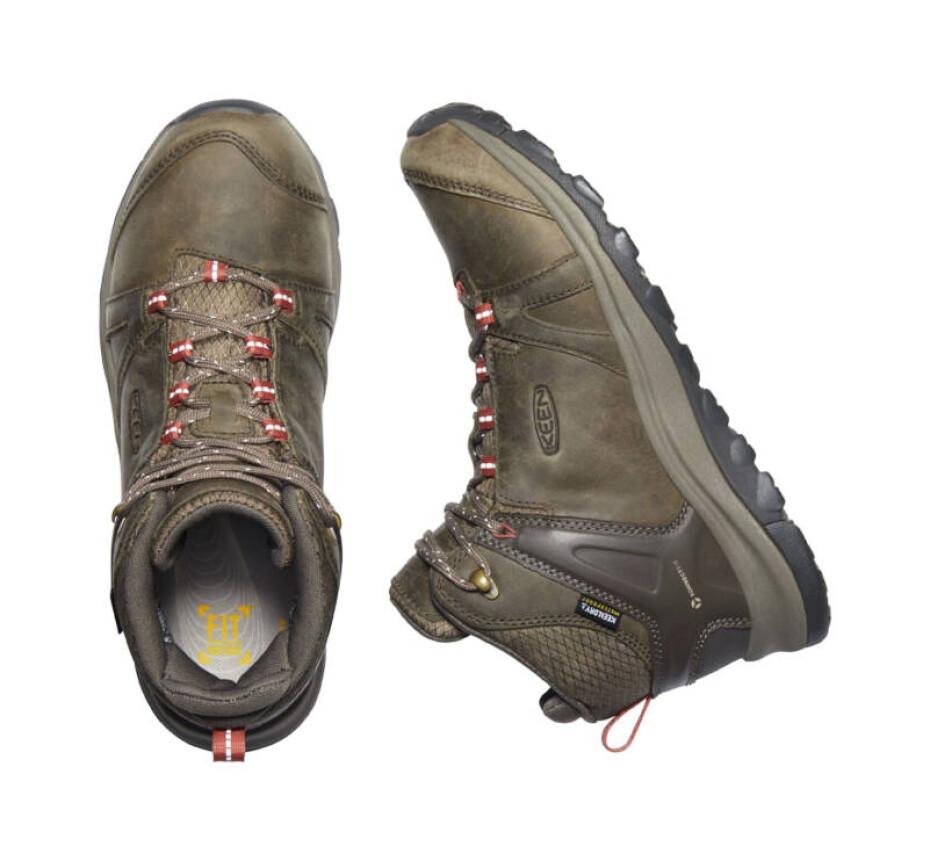 Dámská outdoorová obuv Keen Terradora II Ltr Mid Wp Brindle/Redwood  US 7 - main (2)