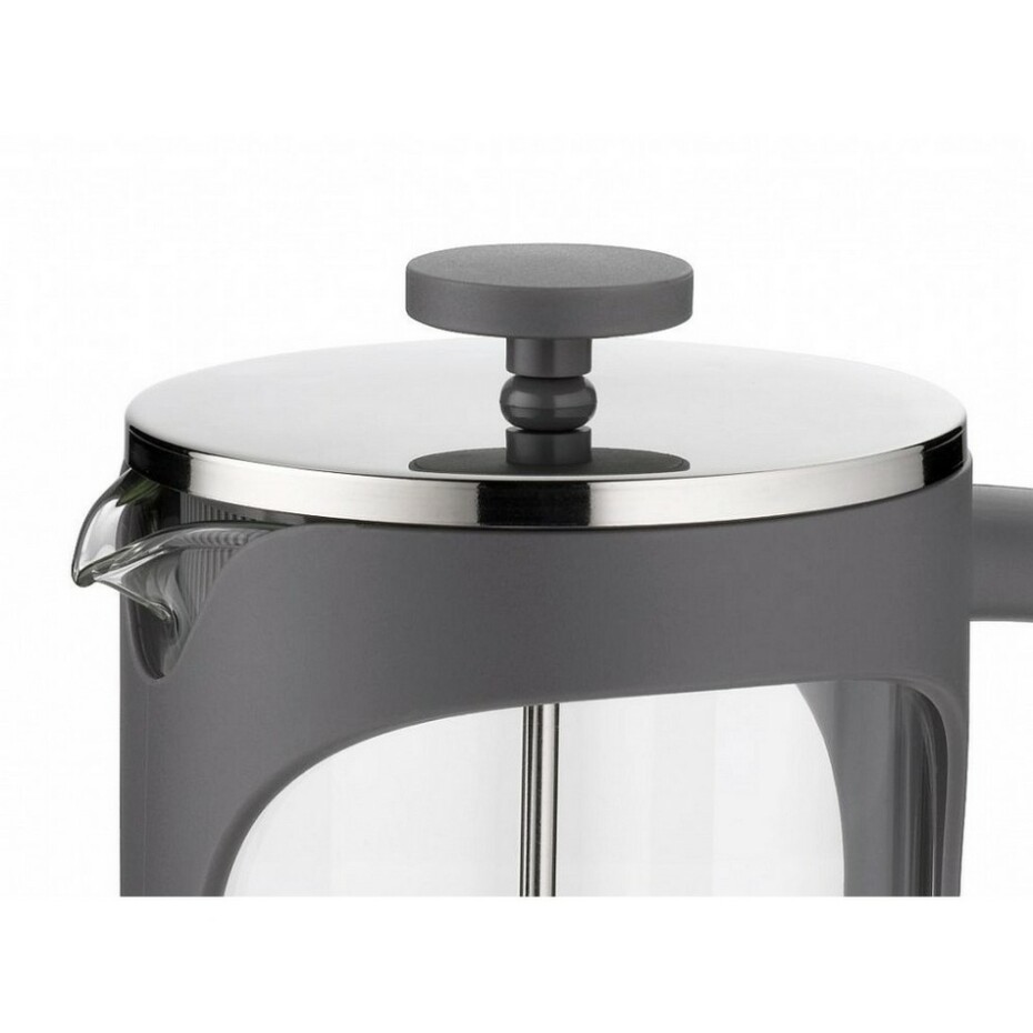 Konvička na čaj a kávu VERONA French Press 1 l šedá - main (2)