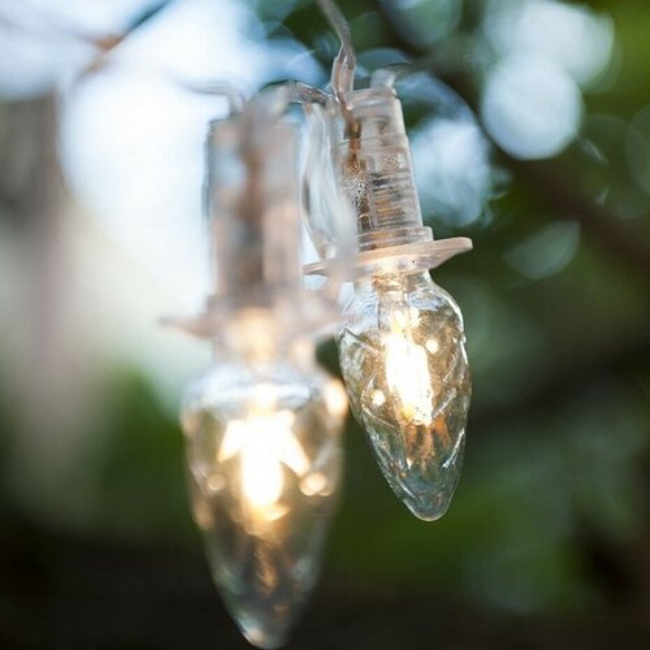 Venkovní osvětlení Šiška čirá, 20 LED Filament žárovky, prodloužení - main (2)