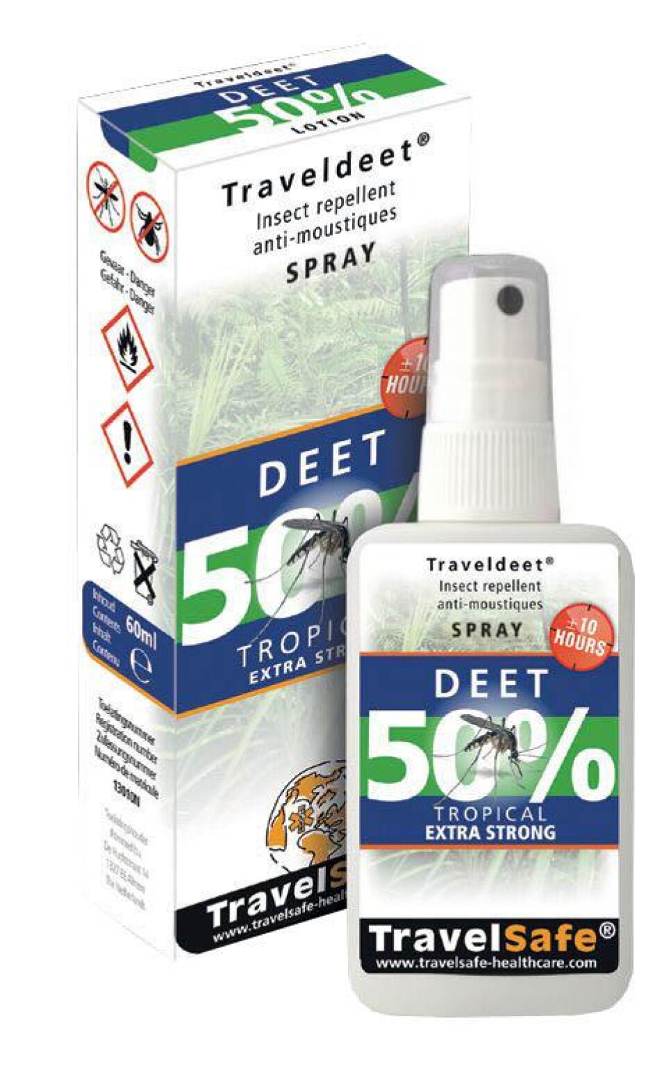 TravelSafe repelent Traveldeet 50% sprej - main (0)