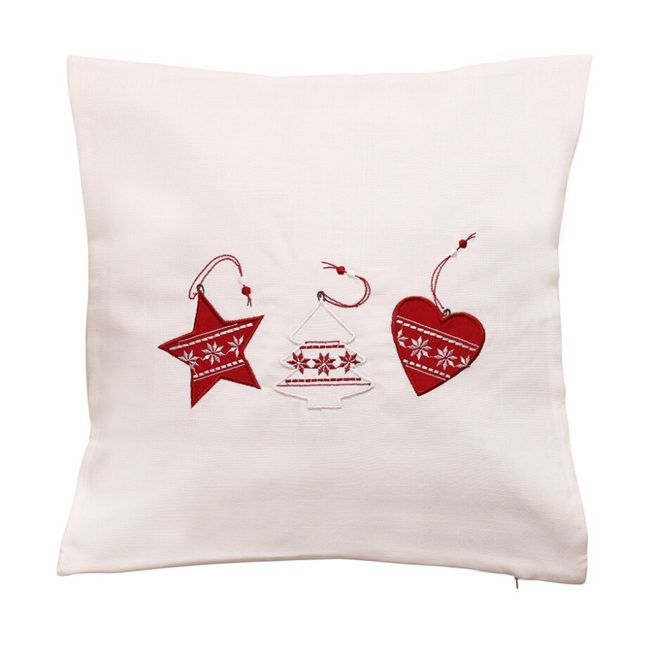 Boma Trading Vánoční povlak na polštářek Xmas decorations 40 x 40 cm - main (0)