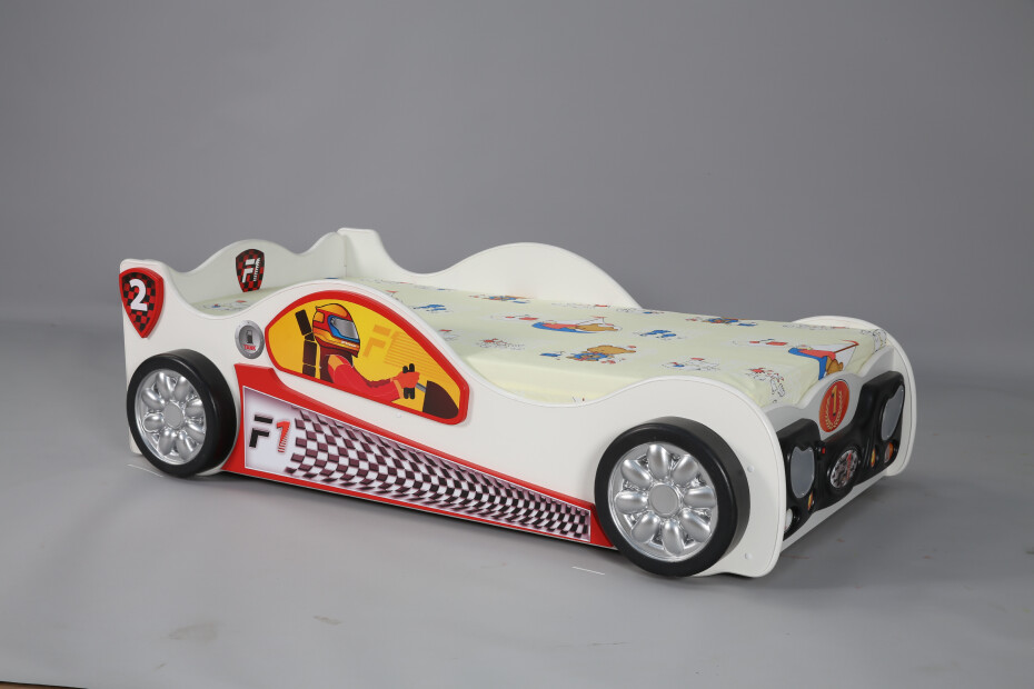 Artplast Dětská postel formulka MONZA | mini 90 x 190 cm Barva: Žlutá - main (6)