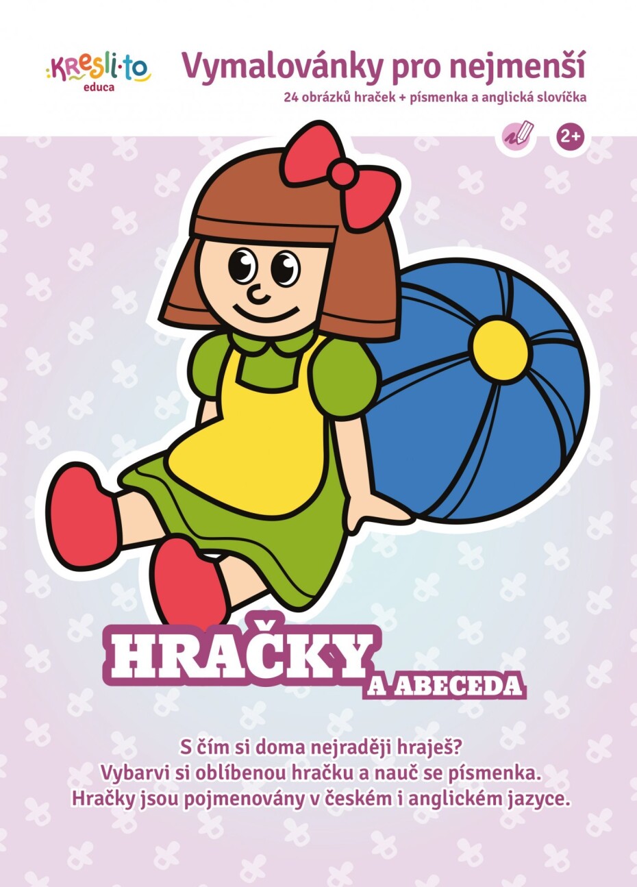 Vymalovánky pro nejmenší / Moje hračky a abeceda - Kristýna Bízová - main (0)
