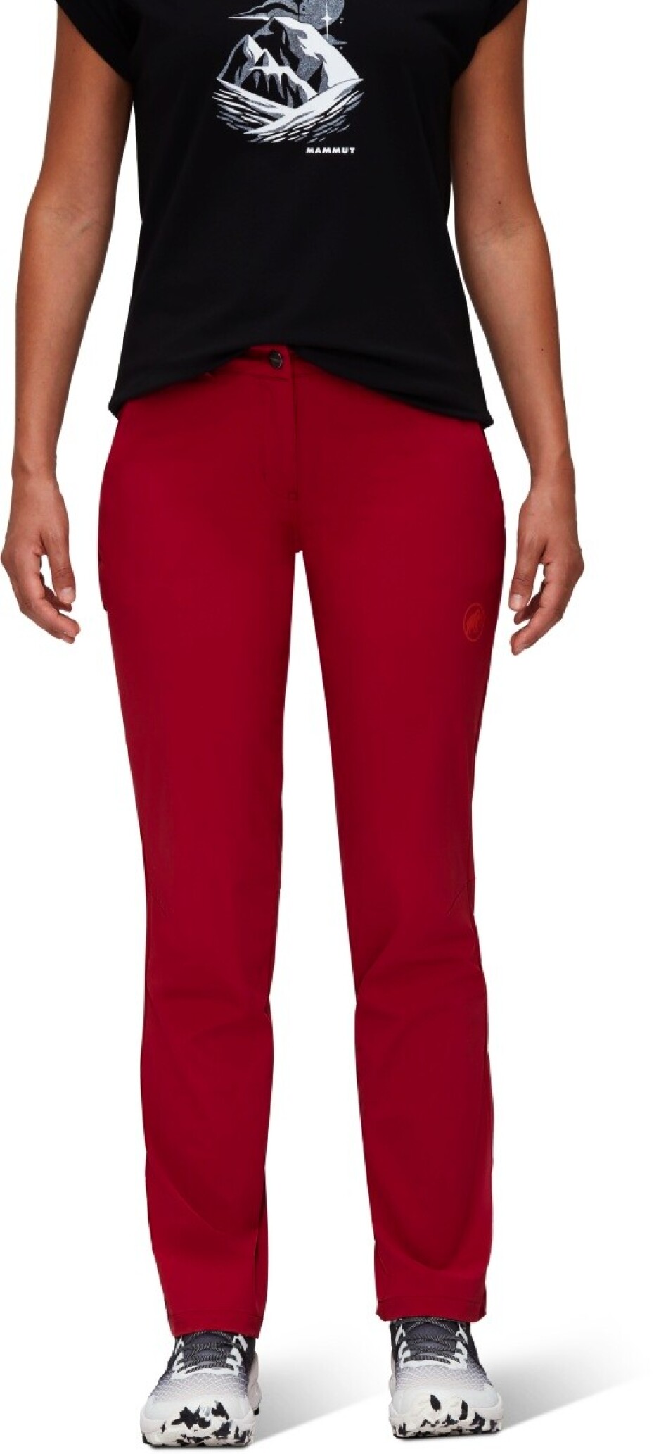 Dámské kalhoty Mammut  Runbold Pants Blood Red 40 - main (2)