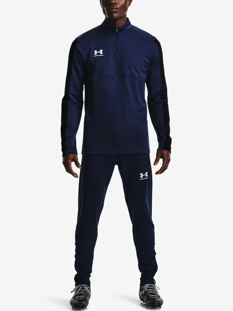 Pánské tričko Under Armour  Challenger Midlayer-NVY L - main (1)