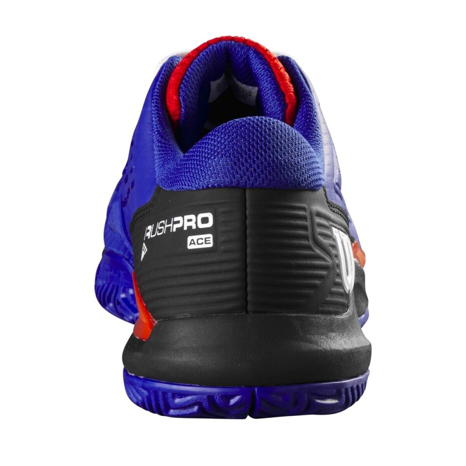 Dětská tenisová obuv Wilson Rush Pro Ace Jr Blue/Black  EUR 36 2/3 - main (1)