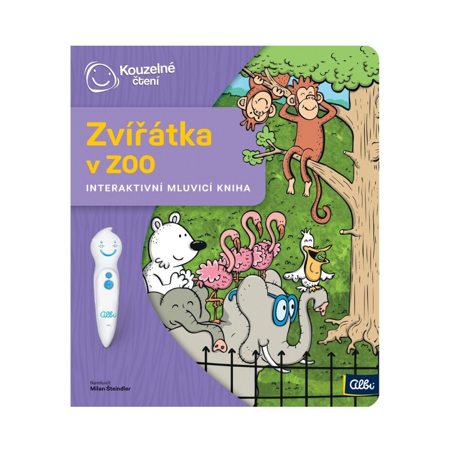 Kouzelné čtení Kniha Zvířátka v ZOO - main (1)