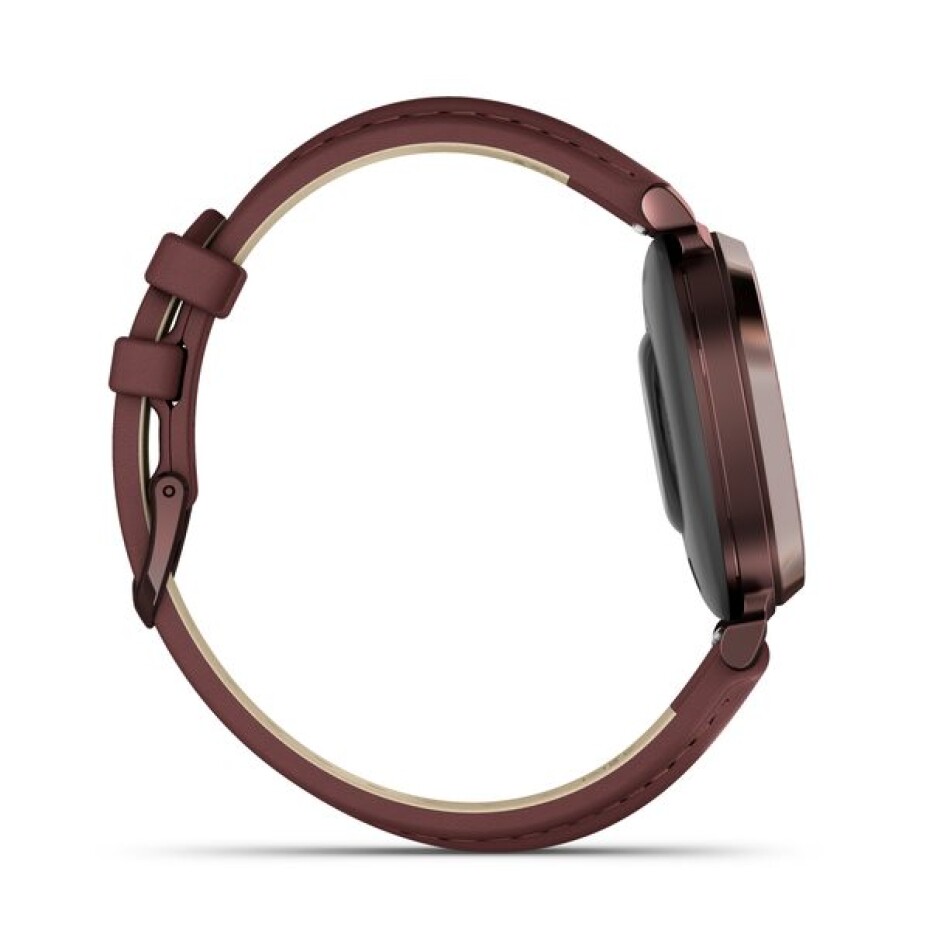 Garmin Lily® 2 Classic Dark Bronze / Mulberry Leather Band 010-02839-03 - main (5)