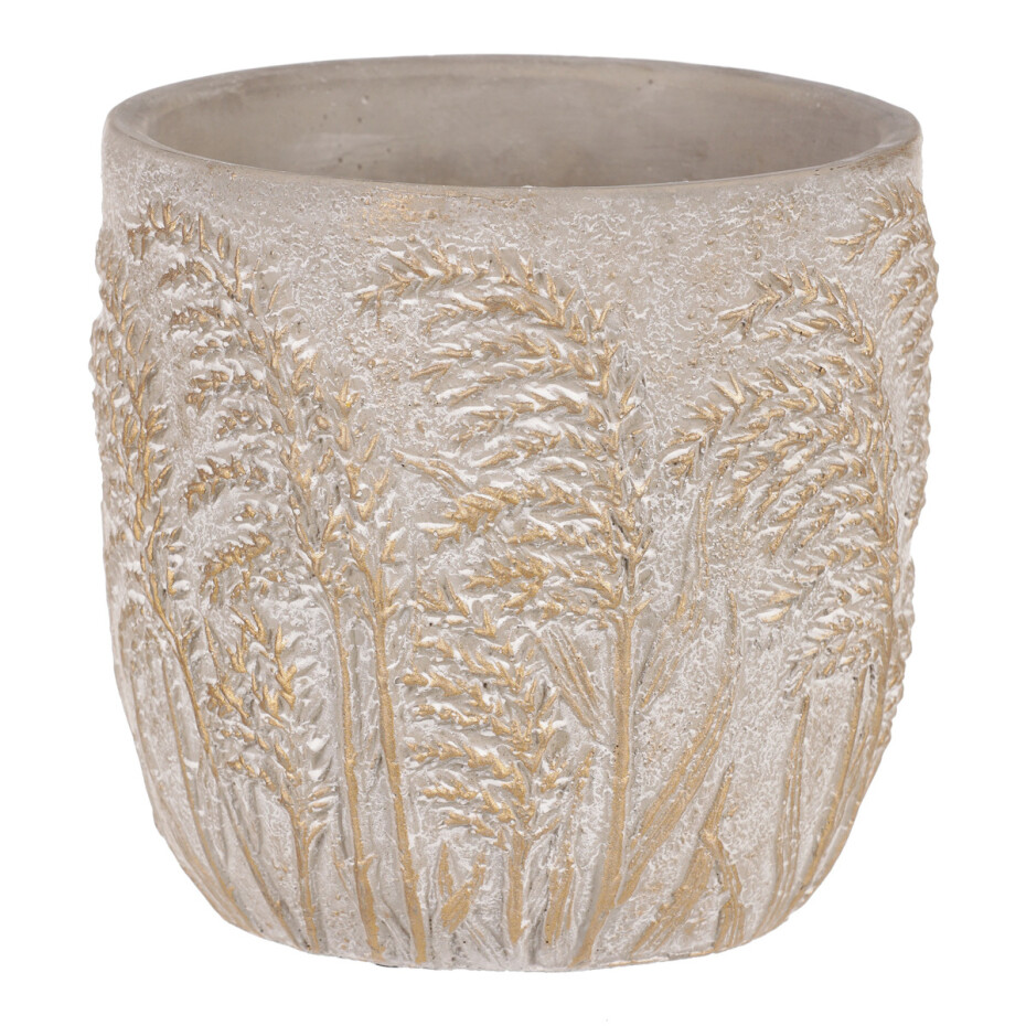 Obal na květiny Gramen, 15 x 15 x 15 cm, beton - main (3)