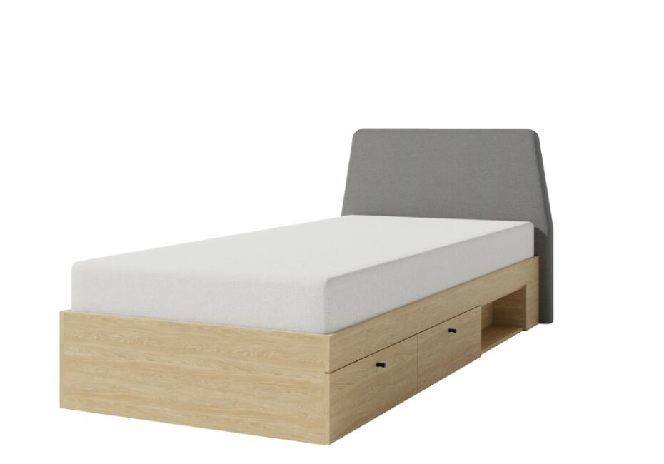 Meblar Jednolůžková postel ALESSIO AE12 | béžová 90 x 200 cm - main (0)