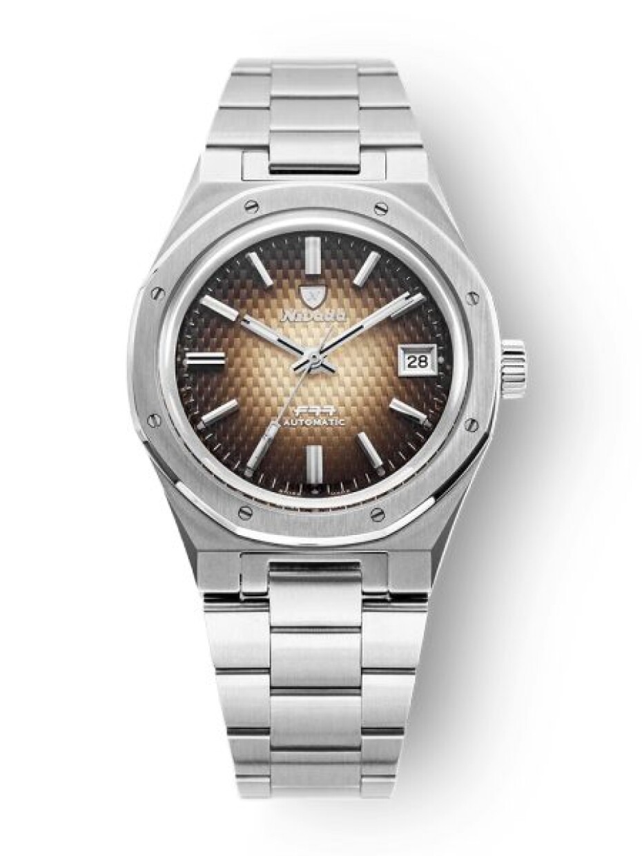 Nivada Grenchen F77 Brown Smoked Date 69002A77 - Bracelet - main (0)