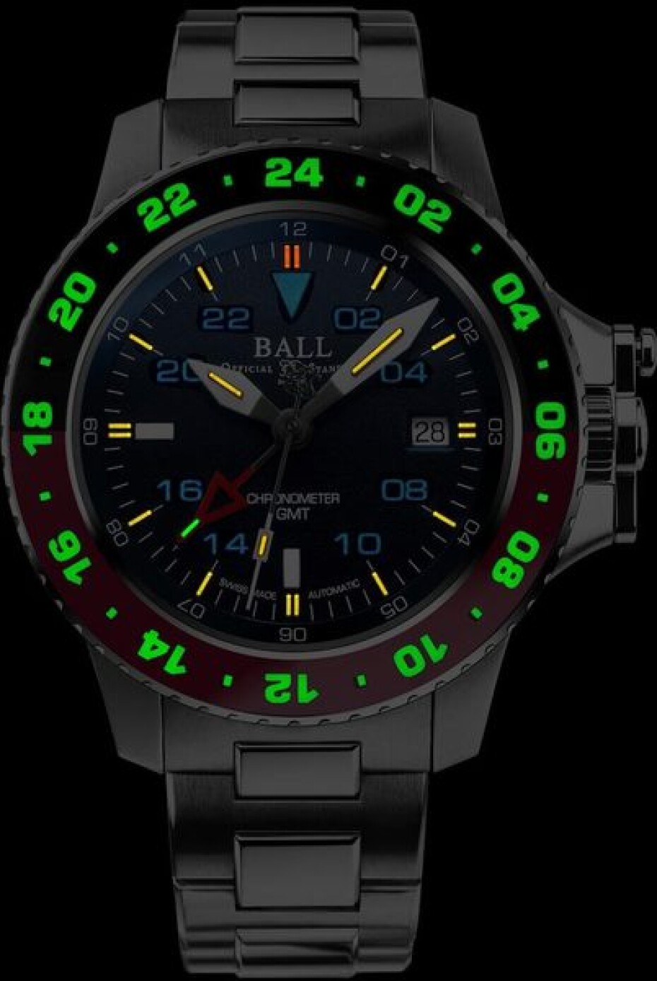 Ball Engineer Hydrocarbon AeroGMT II (40mm) COSC DG2118C-S11C-BK - main (2)