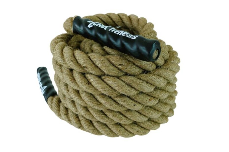 Acra Posilovací lano přírodní 9m x 38mm - main (0)
